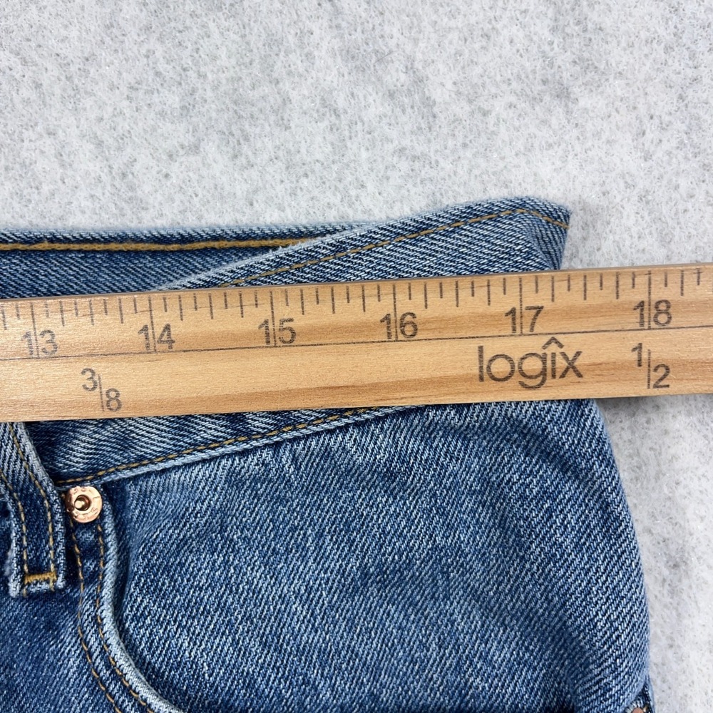 Vintage Levis 505 Jeans Men 36x32 Straight Leg Regular Fit Med Wash Y2K 2003 - Picture 8 of 14